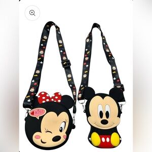 Mouse and Friend Silicone Crossbody Bag -Pick 1